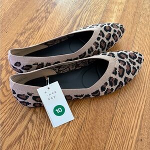 A New Day Women's Leopard Print Flats